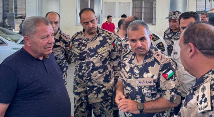 مدير عام الجمارك الأردنية يطلع على سير العمل بمركزي جمرك جابر ومركز جمرك معبر وادي الأردن