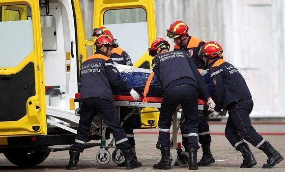 حصيلة أولية.. 12 جريحا في حادث انقلاب حافلة بتلمسان