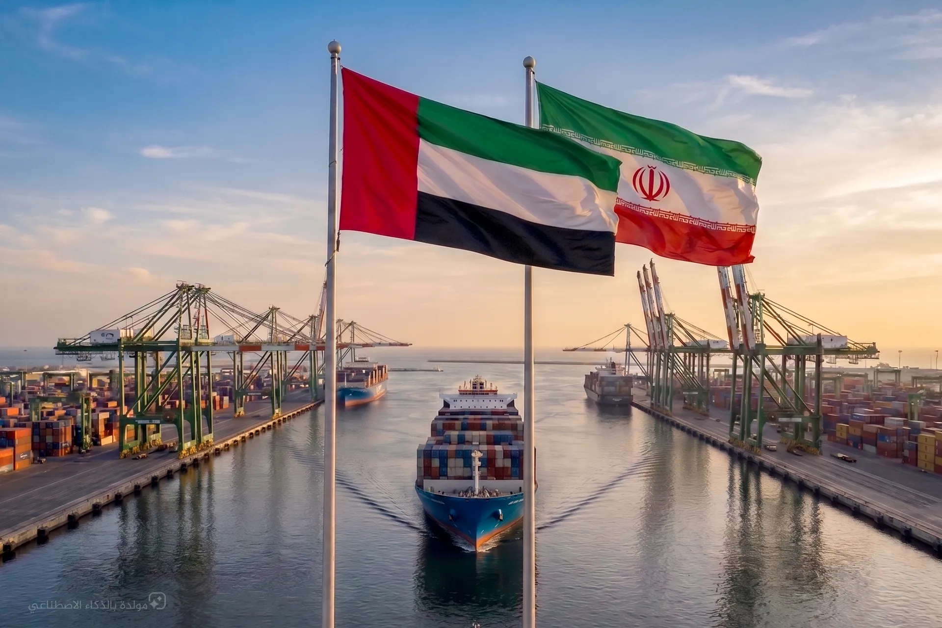 الإمارات تعلن وقف التبادل التجاري والمالي مع إيران