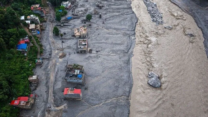 Inondations au Népal: 623 morts, plus de 1 100 personnes portées disparues
