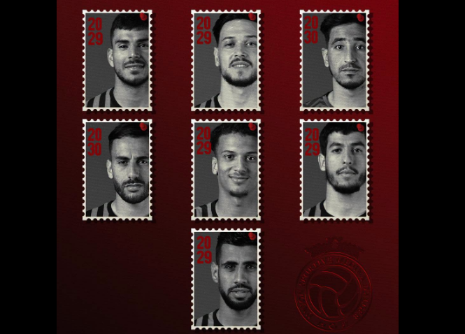 اتحاد العاصمة يمدد عقود 7 لاعبين