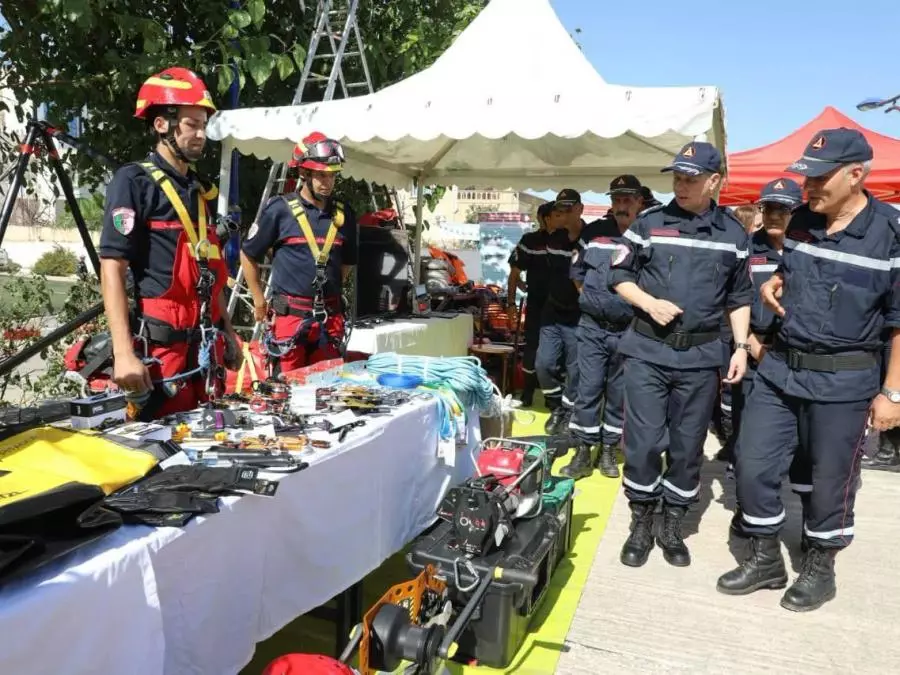 Le Directeur général de la Protection civile en visite de travail et d’inspection à Constantine, Mila et Jijel