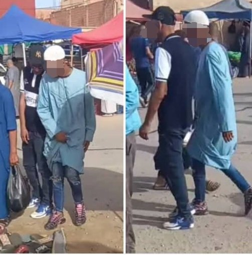 الفيديو يفضح محاولة سرقة بالنشل.. وشرطة الشطية توقف أحد المشتبه فيهما