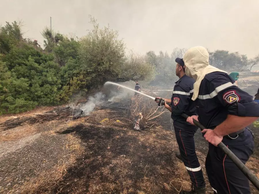 Protection civile: Extinction de 118 incendies sur 123 au cours des dernières 24 heures