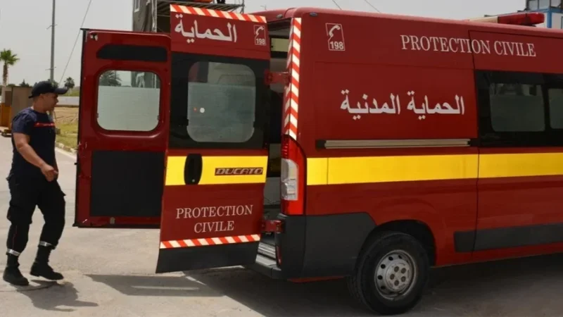 الحماية المدنية: 124 عملية إطفاء للحرائق و154 عملية نجدة وإنقاذ