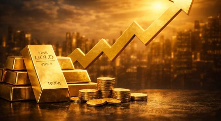 ارتفاع أسعار الذهب والليرات في الأردن مساء الأربعاء