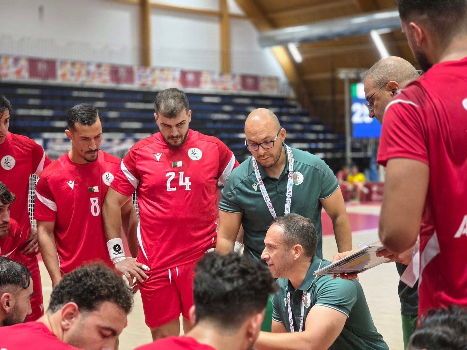 المنتخب الوطني لكرة اليد يتعادل مع اليونان في ألعاب تارانتو