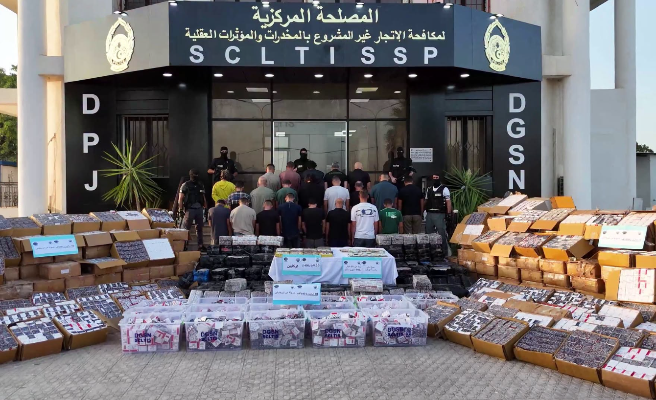 DGSN: Coup de filet historique contre les barons de la drogue