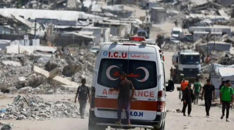 استشهاد 9 فلسطينيين في غارة جوية إسرائيلية على مركز شرطة بغزة