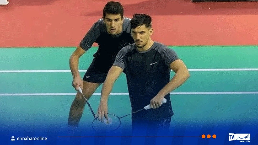 الألعاب المتوسطية.. معمري وصبري يبلغان نهائي “البادمنتون”