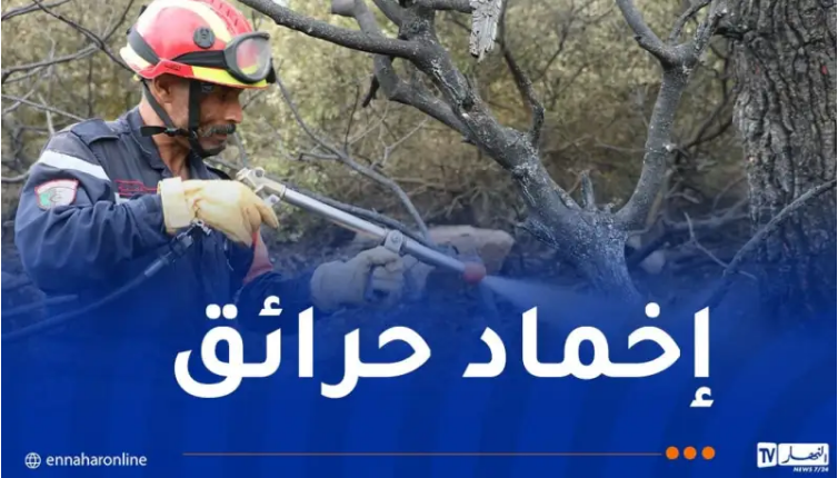 إخماد 23 حريقا عبر مختلف ولايات الوطن