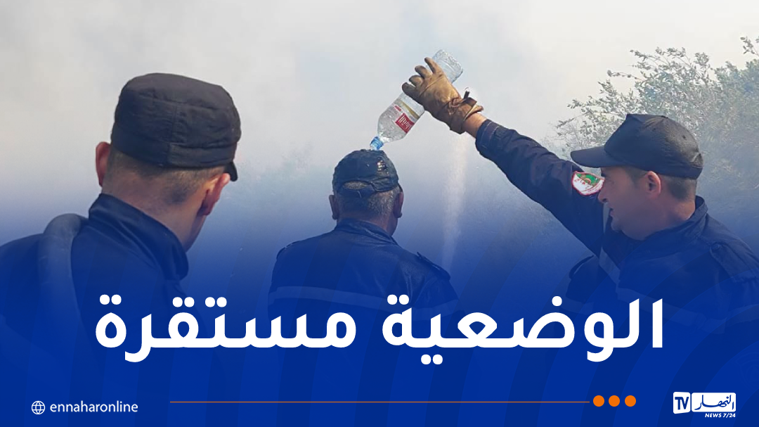 الحرائق.. إخماد أغلب البؤر المُسجلة بالولايات الشرقية