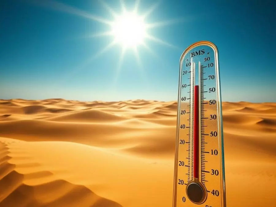 Canicule, orages et vents de sable au rendez-vous ce mardi