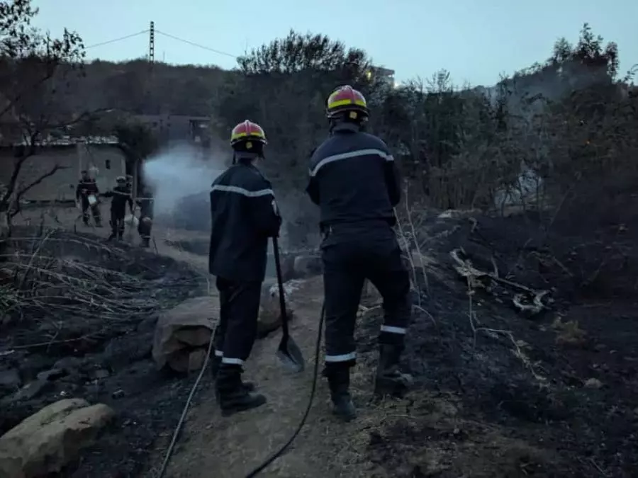 Protection civile : extinction de 110 incendies sur 174 au cours des dernières 24 heures