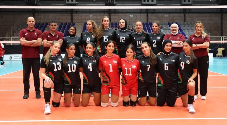 منتخب طائرة الناشئات يتعثر أمام مصر ويستعد لمواجهة فلسطين