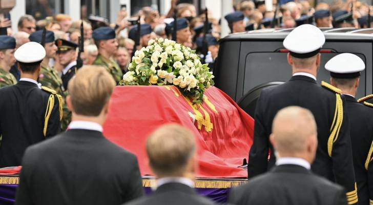 النرويج تشيع الملك هارالد الخامس بحضور قادة العالم