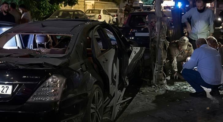 انفجار قنبلة صوتية في حي المدينة بمحافظة حماة