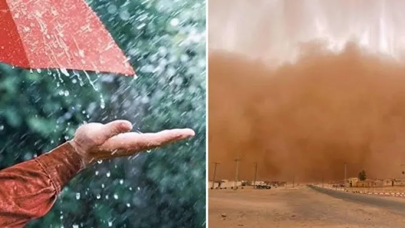 تنبيه: أمطار رعدية وزوابع رملية عبر 8 ولايات