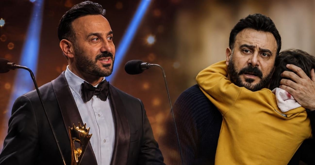 قصي خولي يتوج بموركس دور عن «بخمس أرواح» ويهدي الجائزة لابنه بكلمات مؤثرة