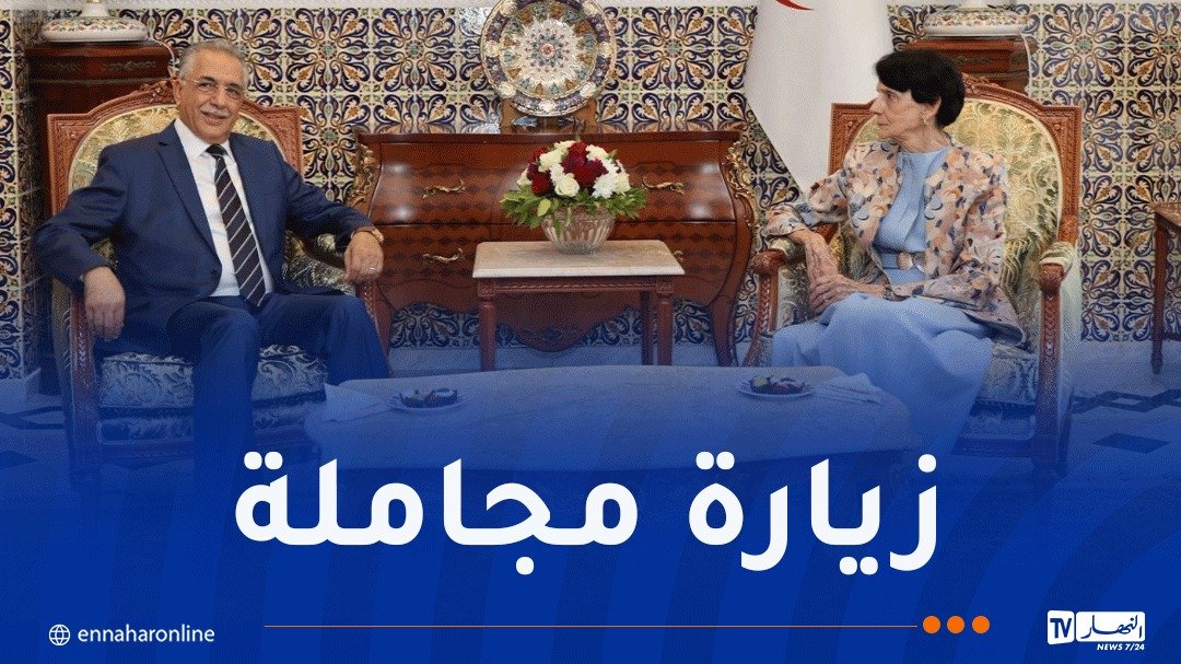 عسلاوي تستقبل رئيس السلطة المستقلة للانتخابات