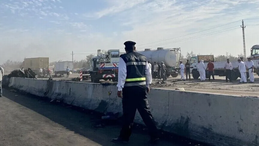 Égypte: 16 morts et 28 blessés dans l’accident d’un bus dans le Sinaï du Sud