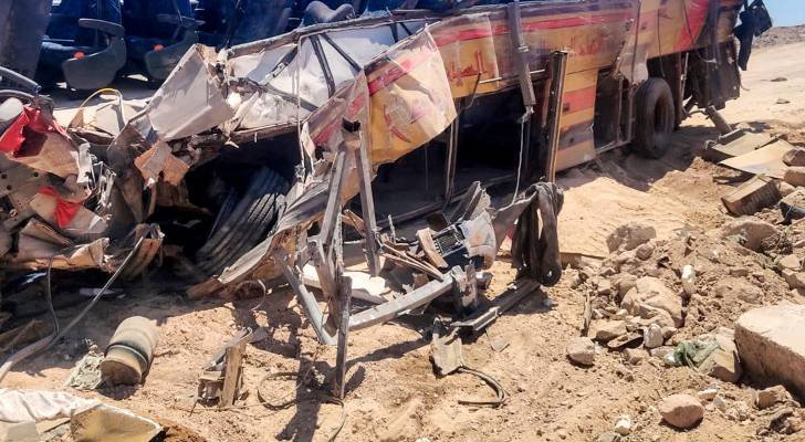 حماس تعزي الأردن ومصر في ضحايا حادث انقلاب حافلة جنوب سيناء