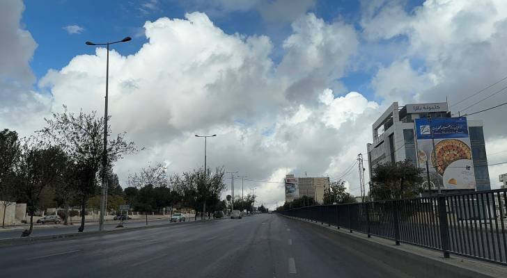 حالة الطقس: استقرار درجات الحرارة في الأردن حول معدلاتها قبل ارتفاعها منتصف الأسبوع