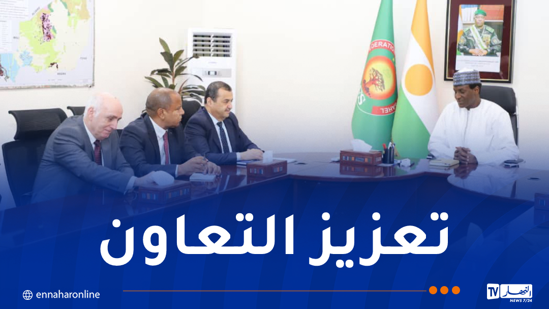 وزير المحروقات يُستقبل من طرف الوزير الأول لجمهورية النيجر