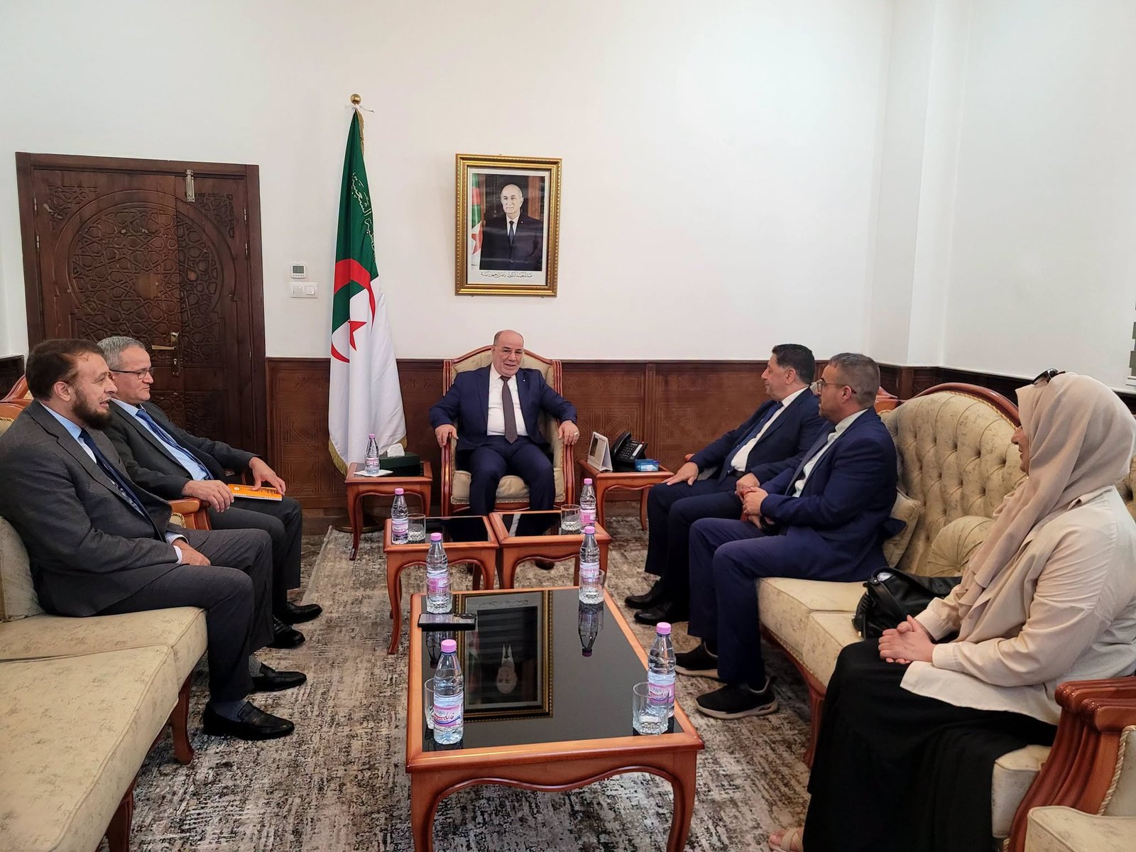 وزير الشؤون الدينية يستقبل وفدًا عن مركز الأمير عبد القادر للبحوث بإيطاليا