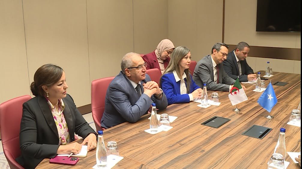 رئيسة المجلس الشعبي الوطني تستقبل من قبل الرئيس الصومالي