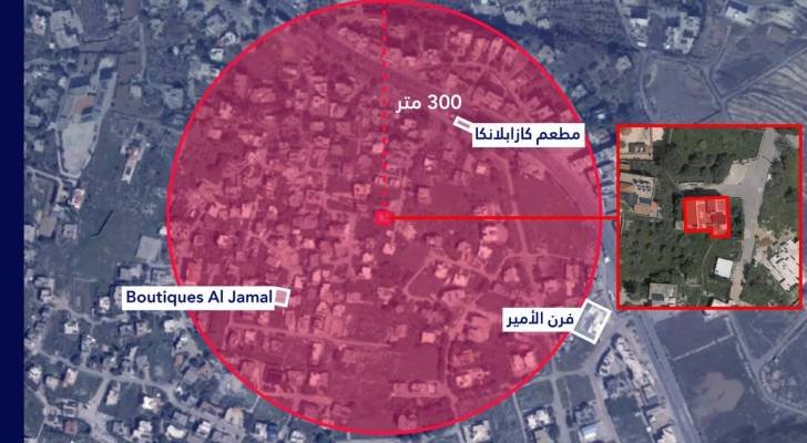 جيش الاحتلال يوجه تحذيراً عاجلاً بإخلاء مبانٍ في دير الزهراني بجنوب لبنان