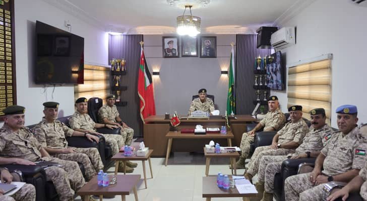 رئيس هيئة الأركان المشتركة يتفقد إحدى وحدات المنطقة العسكرية الوسطى