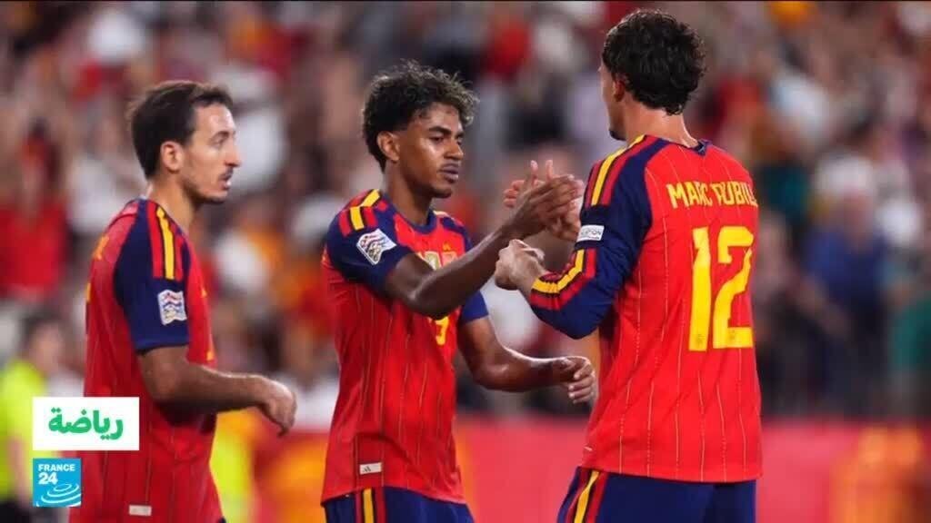 دوري الأمم الأوروبية: إسبانيا تسحق كرواتيا 4 -1 وإنكلترا تفوز على تشيكيا 2-0