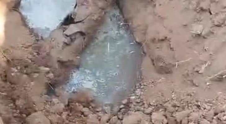 المياه : ضبط اعتداء ضخم لتفريغ مياه عادمة صناعية في شبكة الصرف الصحي بالقسطل