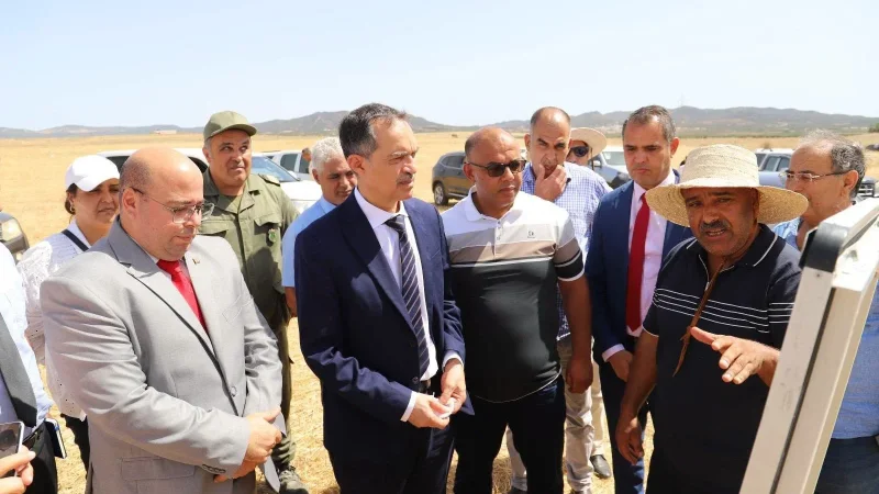 وزير الفلاحة يدعو لتسريع جهر الأودية وصيانة البحيرات الجبلية بزغوان