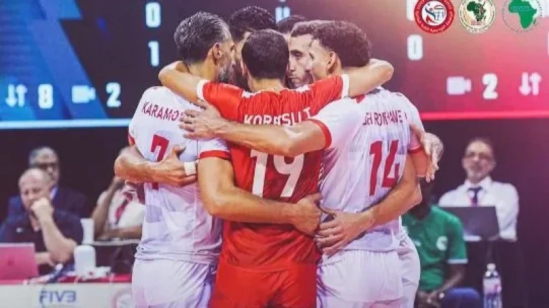 المنتخب التونسي للكرة الطائرة بطلا لإفريقيا
