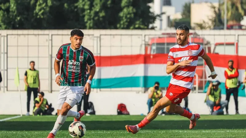 تأجيل مباراة الملعب التونسي والنادي الافريقي بسبب سوء الأحوال الجوية