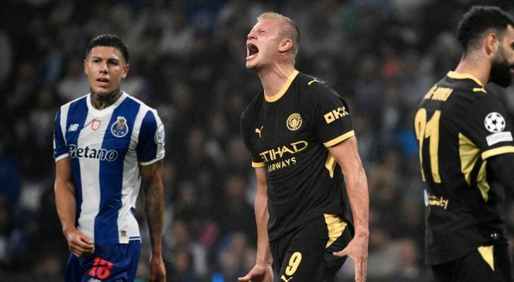 بثنائية هالاند.. مانشستر سيتي يهزم بورتو 2-0 في دوري أبطال أوروبا