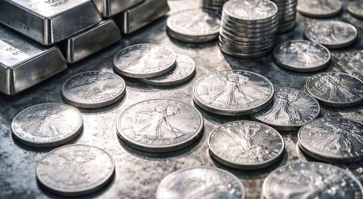 ارتفاع أسعار الفضة للعقود الفورية مع إغلاق التداولات الأسبوعية