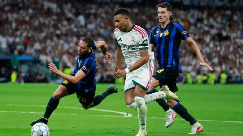 ريال مدريد ينجو من فخ إنتر ميلان في قمة مباريات الثلاثاء