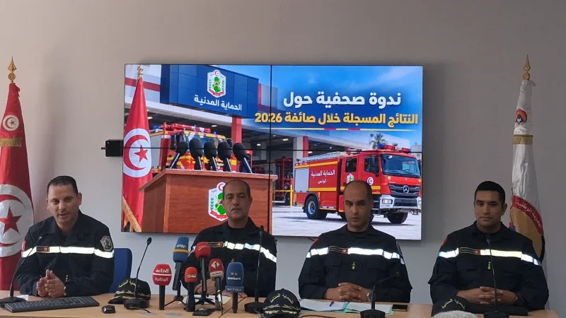 الحماية المدنية: الحرارة تجاوزت المعدلات بـ 12 درجة يومي 26 و27 أوت