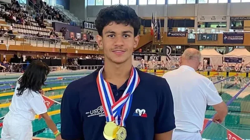 السباح رامي الرحموني يشارك مع السعودية في الألعاب الآسيوية بناغويا