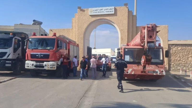 عملية بيضاء مشتركة للجنة الجهوية لتفادي الكوارث بصفاقس