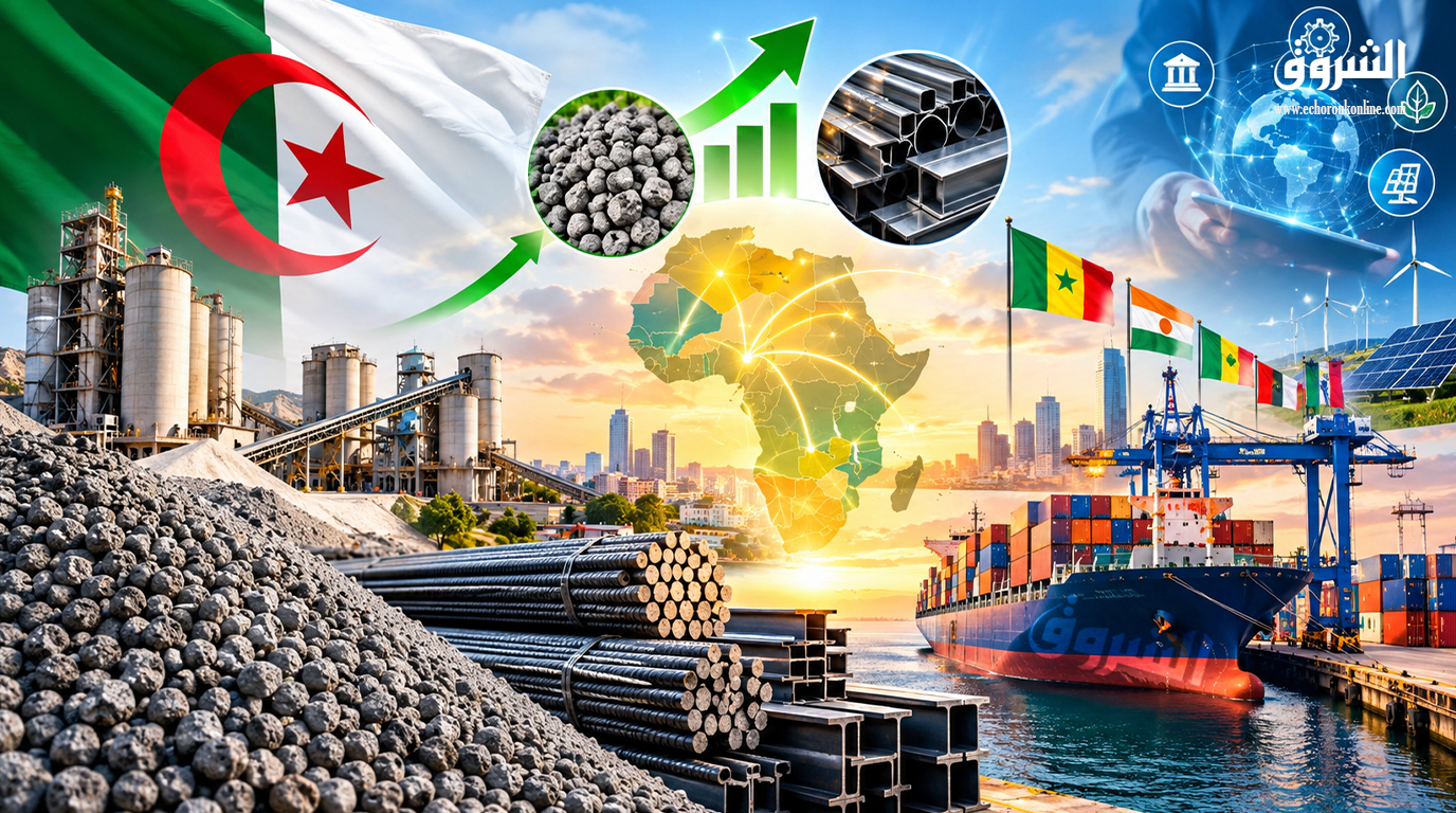 صادرات الكلينكر تقترب من 11 مليون طن والحديد والصلب يحققان 700 مليون دولار
