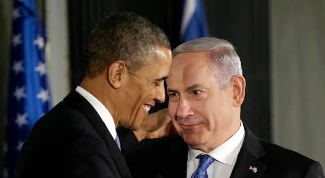 تصريحات مؤسفة.. نتنياهو يرد على أوباما بعد اتهام تل أبيب بسلب الأراضي الفلسطينية