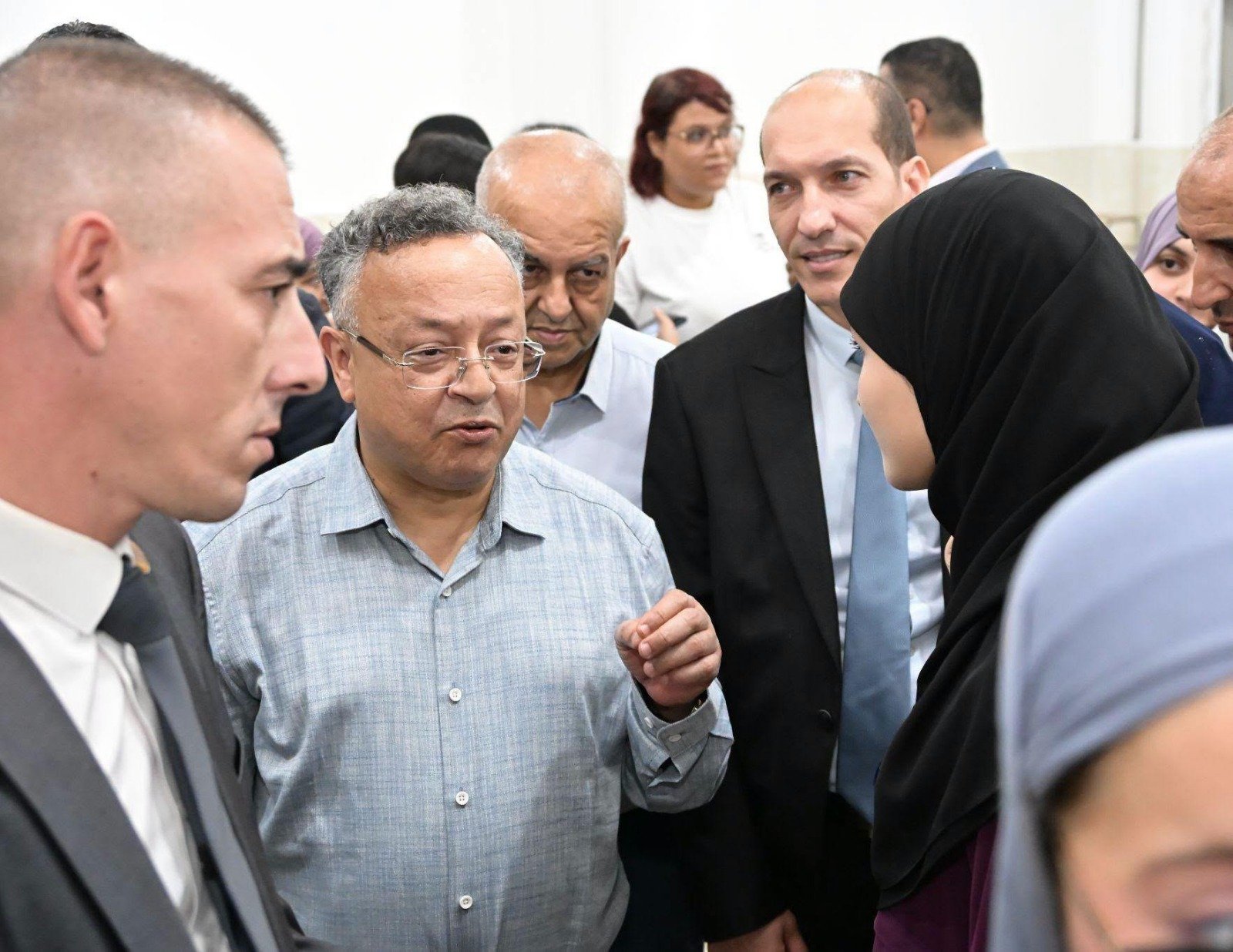 وزير التعليم العالي يزور طالبات الإقامة الجامعية بدالي ابراهيم2