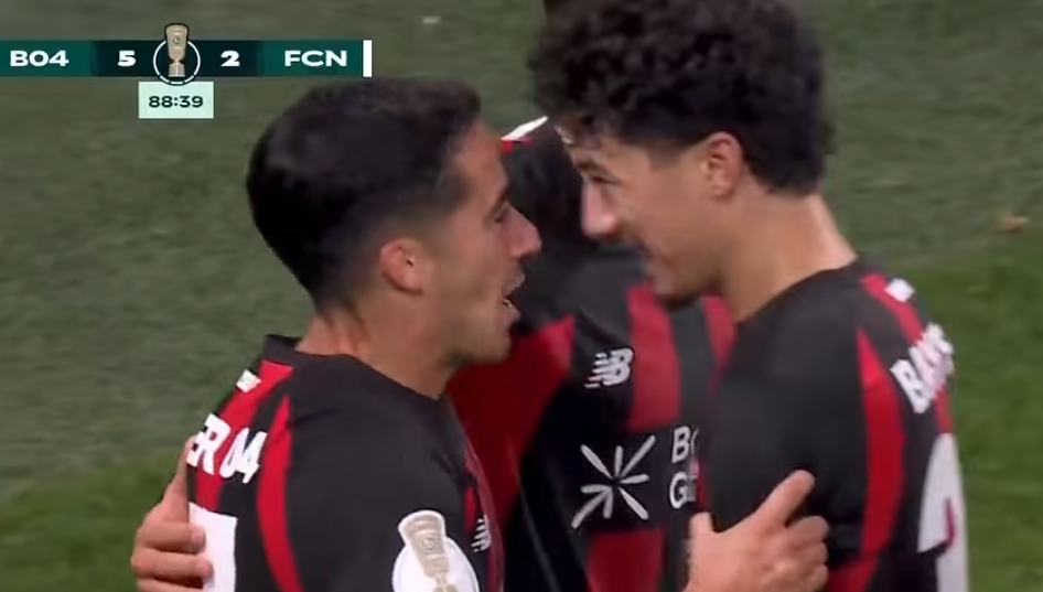 بالفيديو.. لوكاس فاسكيز يسجل هدفا جميلا في كأس ألمانيا