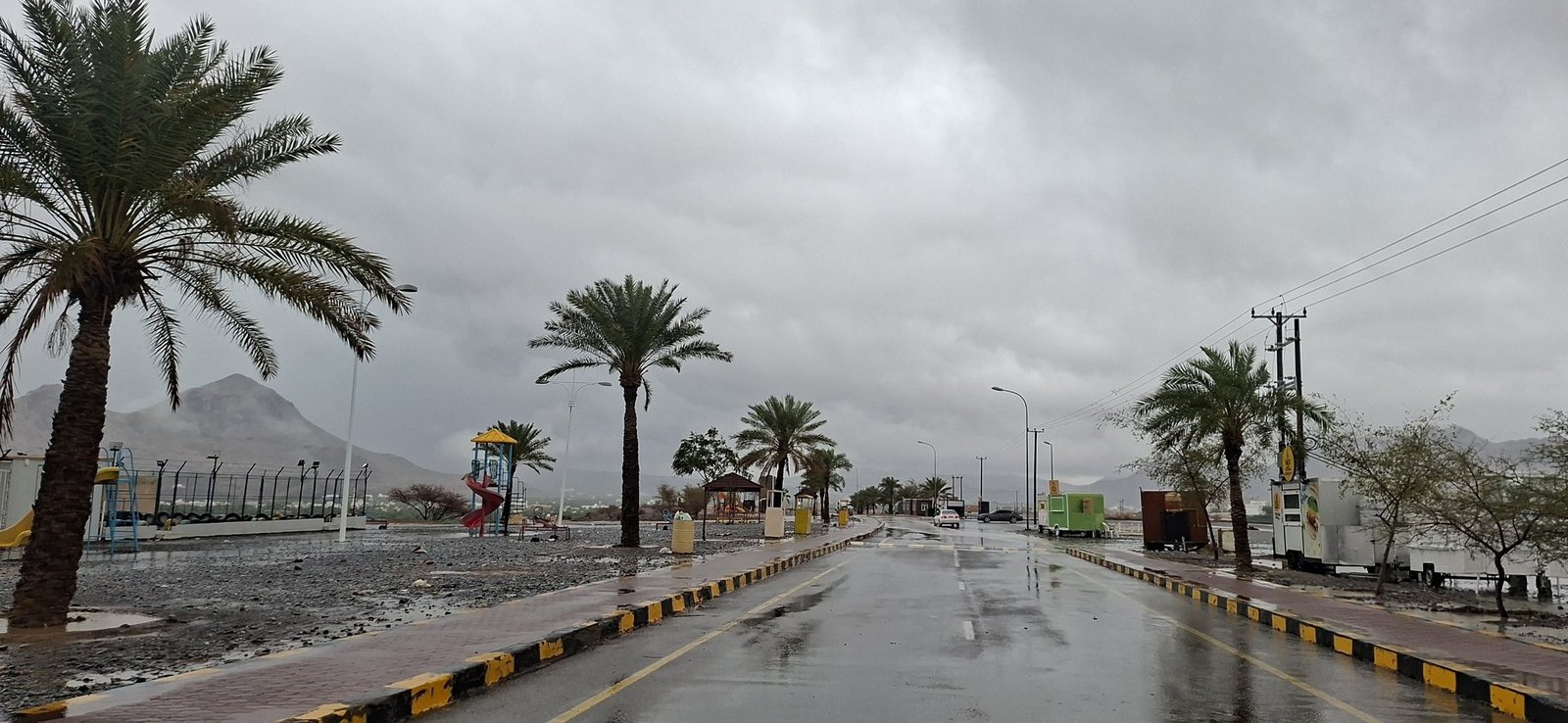 هطول أمطار رعدية متفاوتة الغزارة على عدد من الولايات