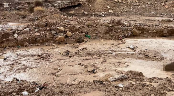 مراسلرؤيا: الدفاع المدني ينقذ شخصين جرفتهما السيول في الرويشد والبحث جارٍ عن ثالث