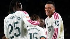 مبابي يحسم الكلاسيكو لريال مدريد بهدفين ويحرم برشلونة من رقم قياسي جديد